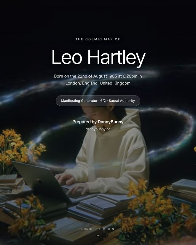 The cover of a sample Cosmic Map